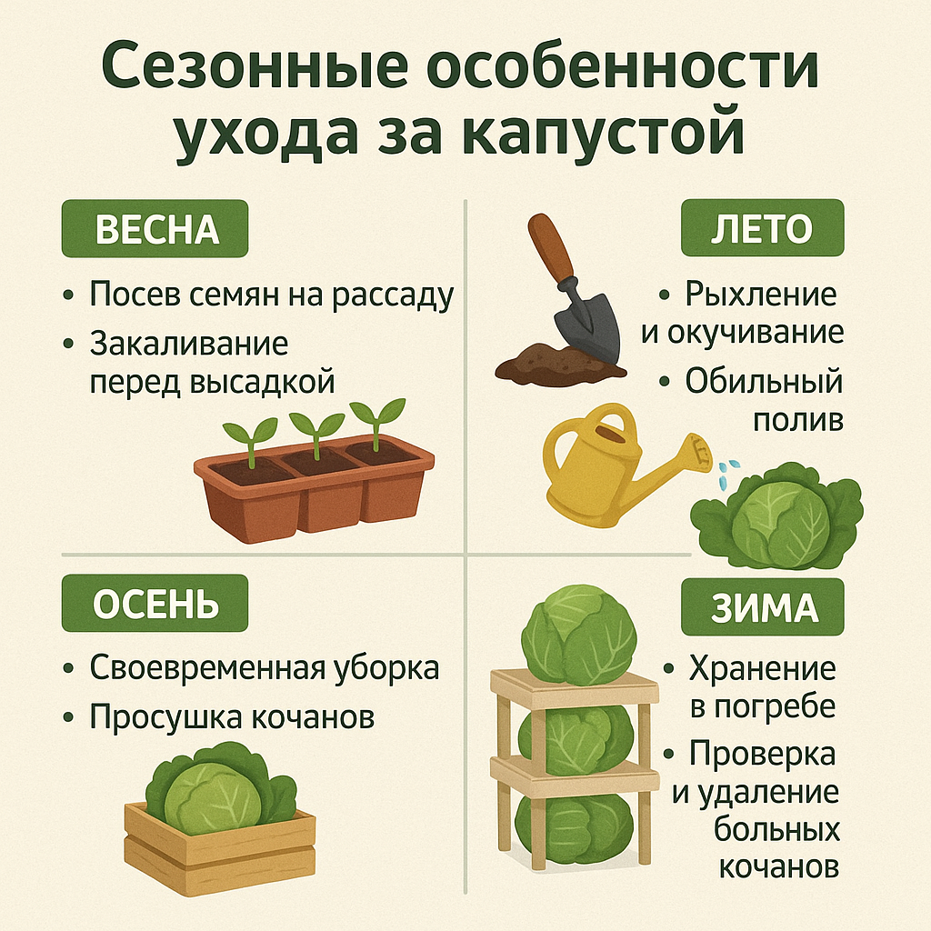 выращивание капусты